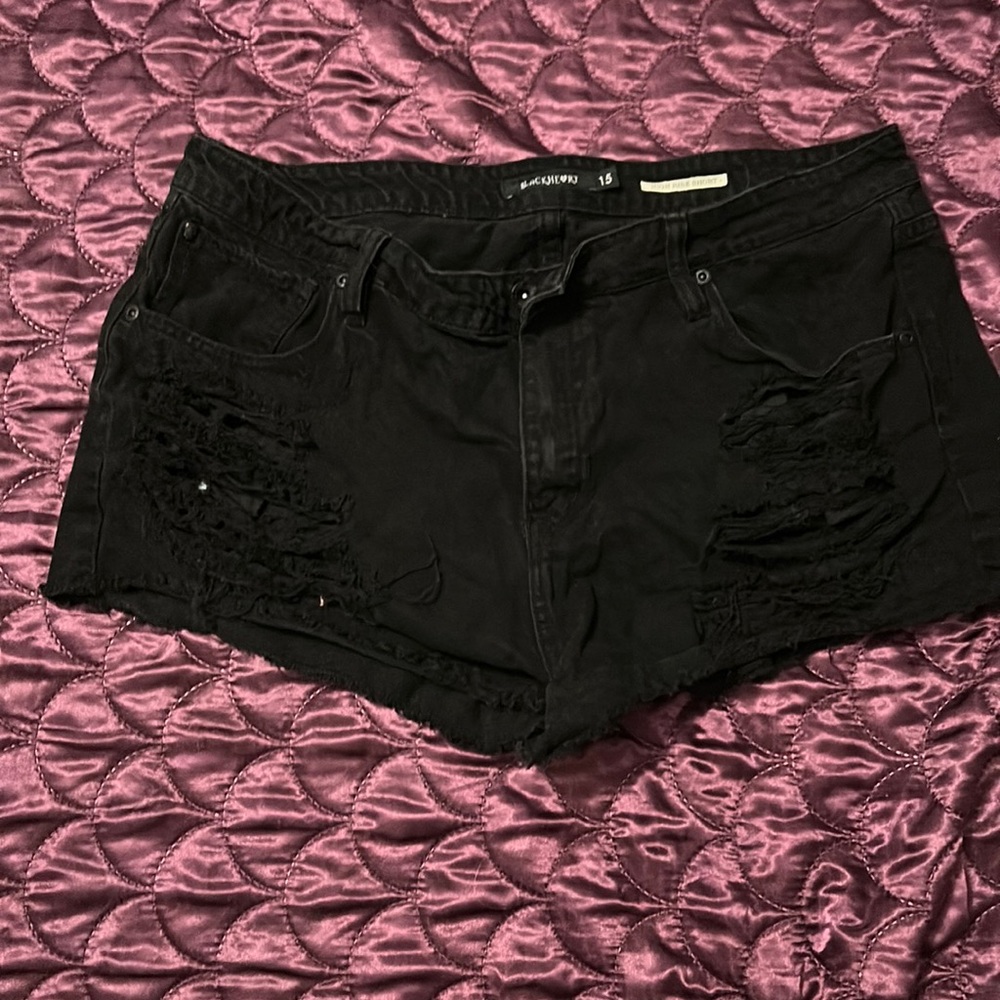Ripped Short Shorts